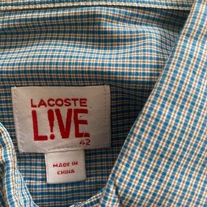 LACOSTE Men’s long sleeve shirt